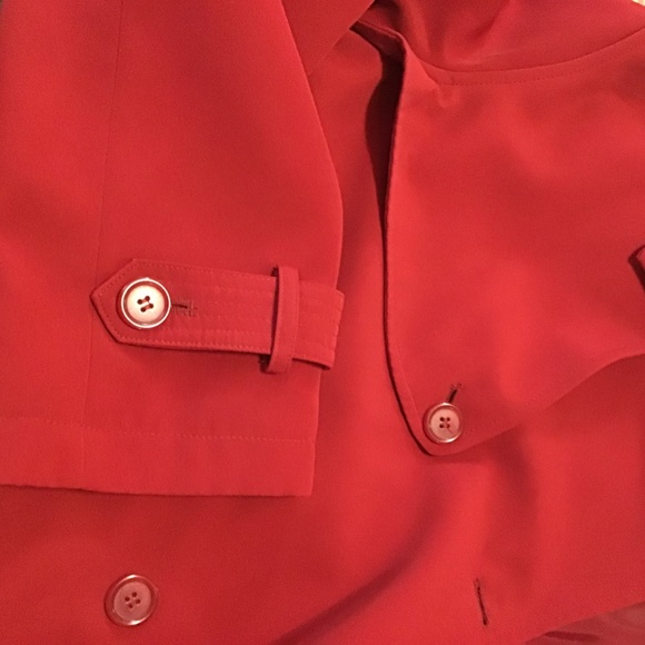 Red Oversized Coat - Picture 5 of 12